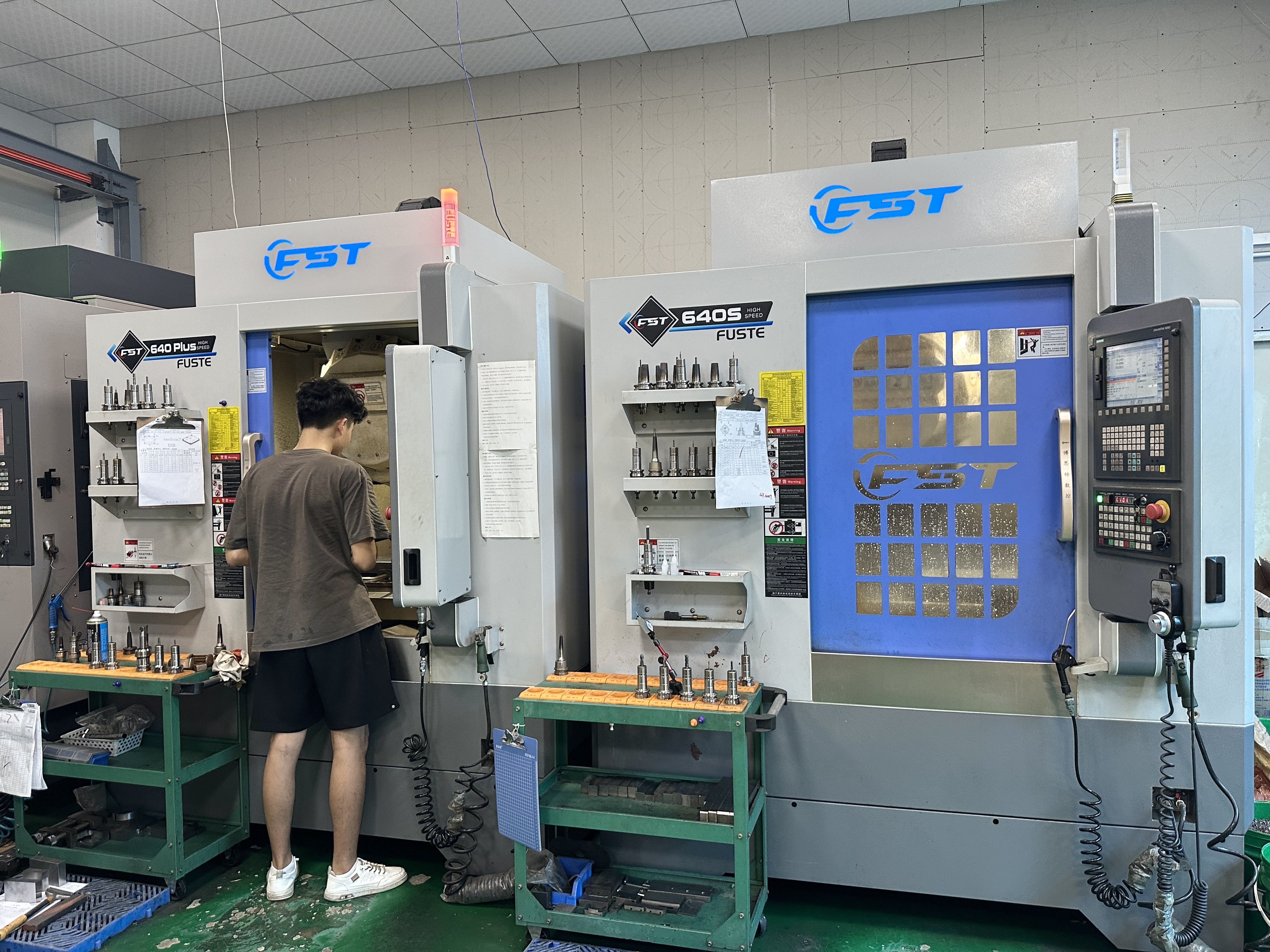 CNC machining detail